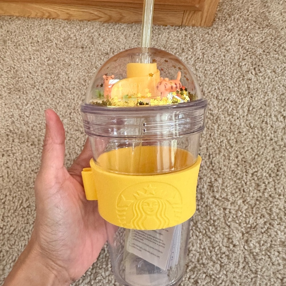 Starbucks Year of the Tiger Dome Cold Cup Tumbler